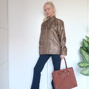 Zenergy by Chico's Rain / Windbreaker Jacket Coat